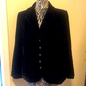Lane Bryant Black Velvet Blazer - WOMEN’S PLUS FASHION - Size 18 - BEAUTIFUL